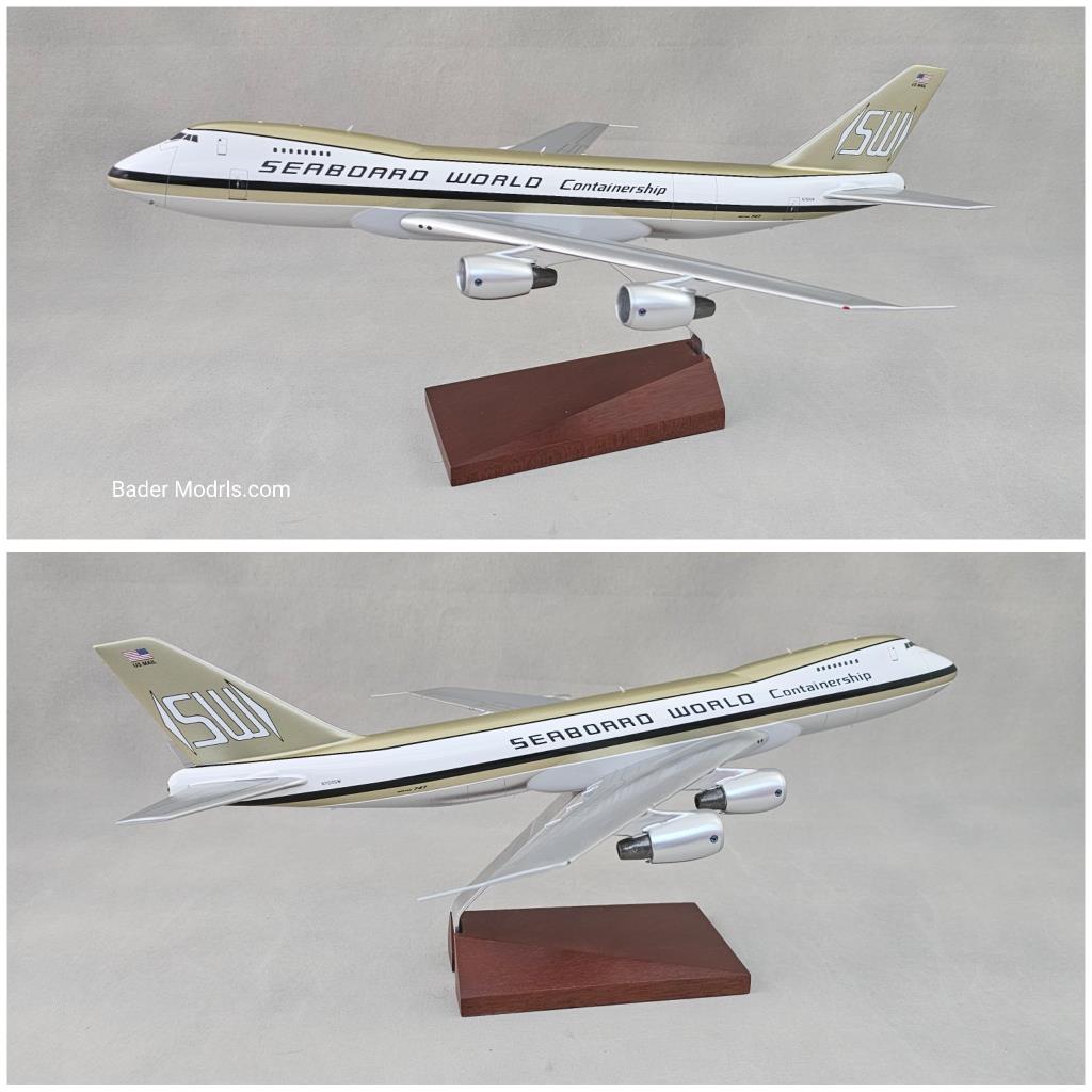 Seaboard World - B747-100 - (1:100)
